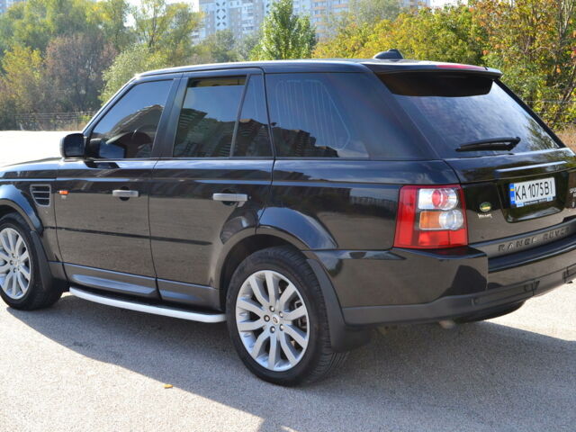 Чорний Ленд Ровер Range Rover Sport, об'ємом двигуна 4.4 л та пробігом 200 тис. км за 14999 $, фото 16 на Automoto.ua