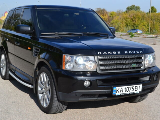 Чорний Ленд Ровер Range Rover Sport, об'ємом двигуна 4.4 л та пробігом 200 тис. км за 14999 $, фото 8 на Automoto.ua