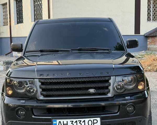 Черный Ленд Ровер Рендж Ровер Спорт, объемом двигателя 4.2 л и пробегом 245 тыс. км за 13000 $, фото 2 на Automoto.ua