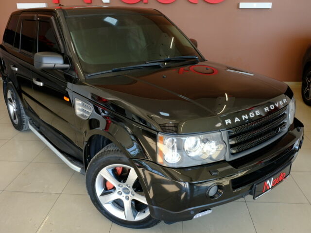 Чорний Ленд Ровер Range Rover Sport, об'ємом двигуна 42 л та пробігом 220 тис. км за 7900 $, фото 3 на Automoto.ua