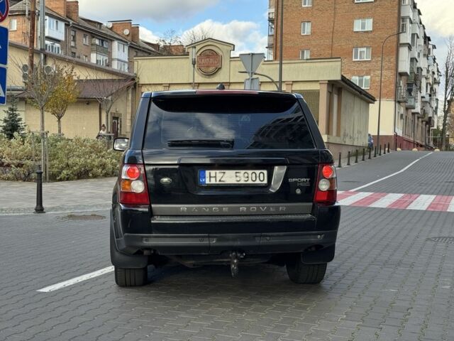 Чорний Ленд Ровер Range Rover Sport, об'ємом двигуна 2.7 л та пробігом 320 тис. км за 5500 $, фото 4 на Automoto.ua