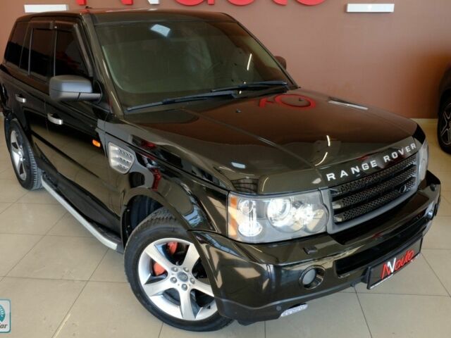 Чорний Ленд Ровер Range Rover Sport, об'ємом двигуна 4.2 л та пробігом 220 тис. км за 7900 $, фото 3 на Automoto.ua
