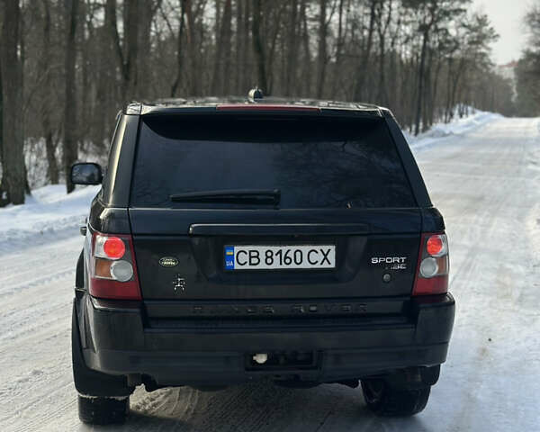Чорний Ленд Ровер Range Rover Sport, об'ємом двигуна 3.6 л та пробігом 287 тис. км за 8500 $, фото 7 на Automoto.ua