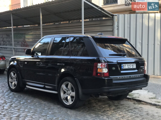 Чорний Ленд Ровер Range Rover Sport, об'ємом двигуна 4.4 л та пробігом 200 тис. км за 13000 $, фото 3 на Automoto.ua
