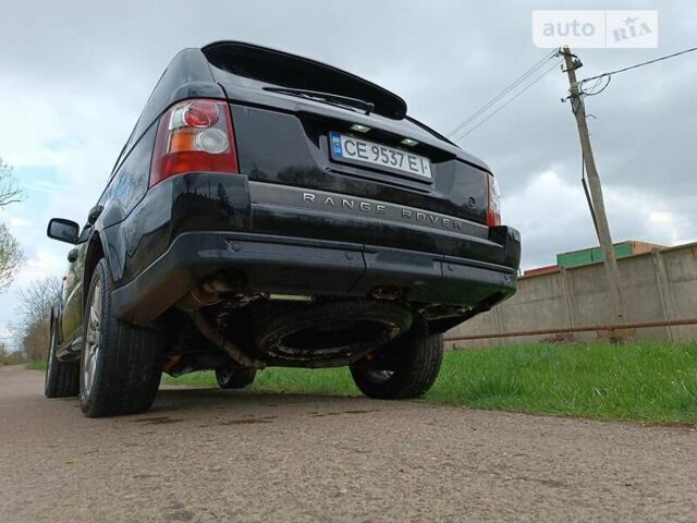 Чорний Ленд Ровер Range Rover Sport, об'ємом двигуна 2.7 л та пробігом 280 тис. км за 10800 $, фото 19 на Automoto.ua