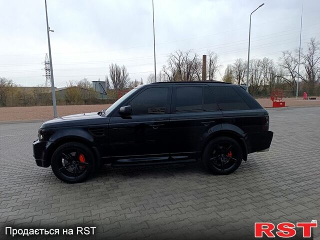 Чорний Ленд Ровер Range Rover Sport, об'ємом двигуна 4.2 л та пробігом 160 тис. км за 9200 $, фото 4 на Automoto.ua