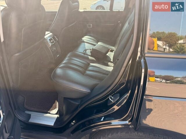 Чорний Ленд Ровер Range Rover Sport, об'ємом двигуна 3.63 л та пробігом 227 тис. км за 8800 $, фото 13 на Automoto.ua