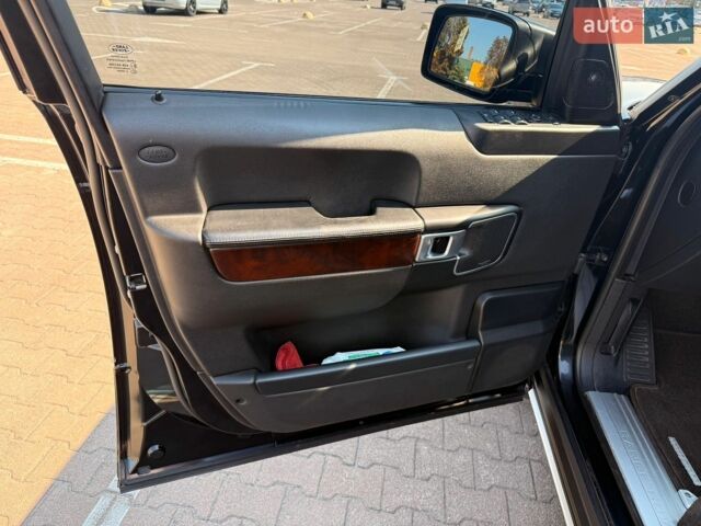 Чорний Ленд Ровер Range Rover Sport, об'ємом двигуна 3.63 л та пробігом 227 тис. км за 8800 $, фото 12 на Automoto.ua