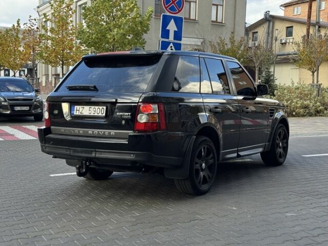 Чорний Ленд Ровер Range Rover Sport, об'ємом двигуна 2.7 л та пробігом 320 тис. км за 5500 $, фото 5 на Automoto.ua