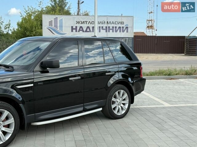 Чорний Ленд Ровер Range Rover Sport, об'ємом двигуна 4.2 л та пробігом 214 тис. км за 9450 $, фото 1 на Automoto.ua