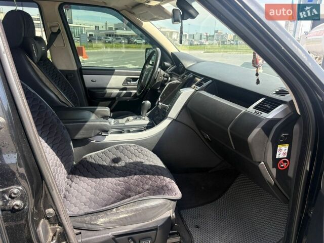 Чорний Ленд Ровер Range Rover Sport, об'ємом двигуна 2.7 л та пробігом 340 тис. км за 9500 $, фото 14 на Automoto.ua