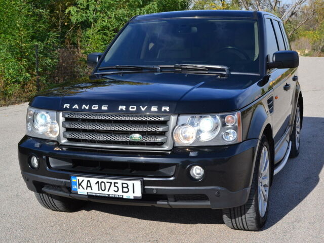 Чорний Ленд Ровер Range Rover Sport, об'ємом двигуна 4.4 л та пробігом 200 тис. км за 14999 $, фото 2 на Automoto.ua
