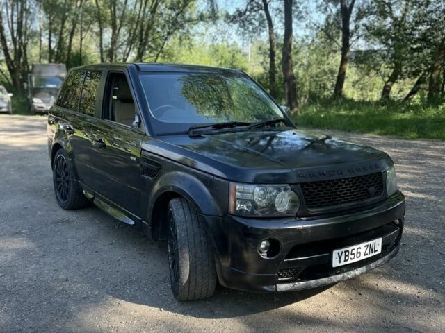 Чорний Ленд Ровер Range Rover Sport, об'ємом двигуна 2.7 л та пробігом 190 тис. км за 2900 $, фото 1 на Automoto.ua
