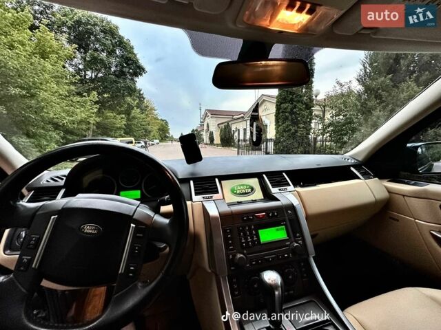 Чорний Ленд Ровер Range Rover Sport, об'ємом двигуна 2.72 л та пробігом 270 тис. км за 9300 $, фото 8 на Automoto.ua