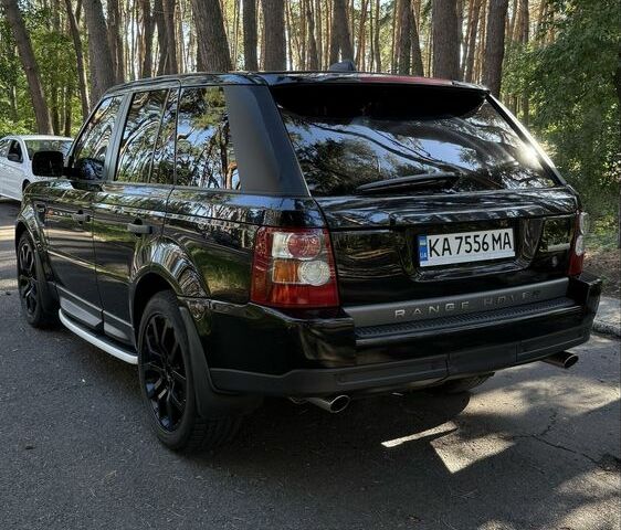 Чорний Ленд Ровер Range Rover Sport, об'ємом двигуна 4.2 л та пробігом 190 тис. км за 9000 $, фото 2 на Automoto.ua