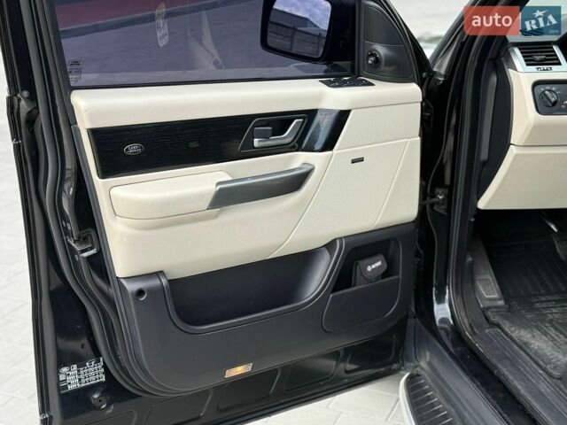 Чорний Ленд Ровер Range Rover Sport, об'ємом двигуна 4.2 л та пробігом 214 тис. км за 9450 $, фото 14 на Automoto.ua