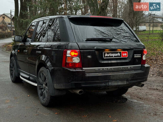 Черный Ленд Ровер Рендж Ровер Спорт, объемом двигателя 4.2 л и пробегом 246 тыс. км за 11490 $, фото 9 на Automoto.ua