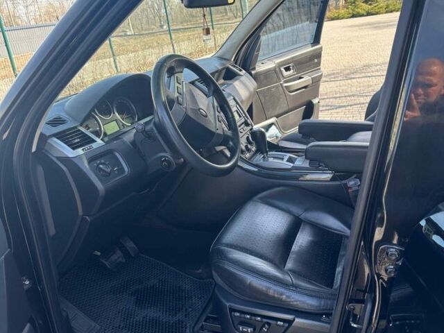 Чорний Ленд Ровер Range Rover Sport, об'ємом двигуна 4.2 л та пробігом 232 тис. км за 10000 $, фото 12 на Automoto.ua