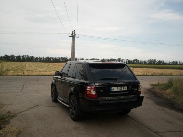Чорний Ленд Ровер Range Rover Sport, об'ємом двигуна 3.6 л та пробігом 270 тис. км за 11200 $, фото 6 на Automoto.ua