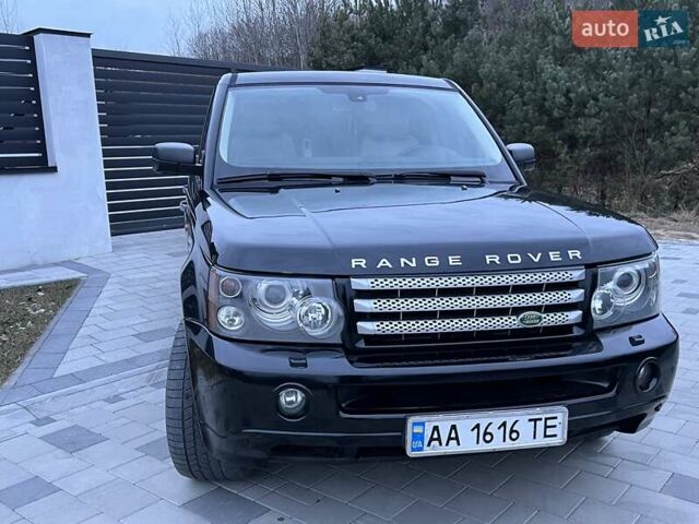 Чорний Ленд Ровер Range Rover Sport, об'ємом двигуна 4.4 л та пробігом 232 тис. км за 10400 $, фото 3 на Automoto.ua