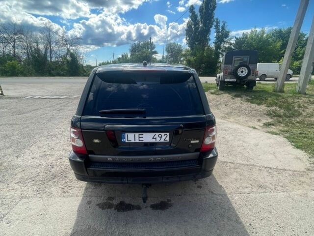 Чорний Ленд Ровер Range Rover Sport, об'ємом двигуна 3.6 л та пробігом 293 тис. км за 7000 $, фото 3 на Automoto.ua