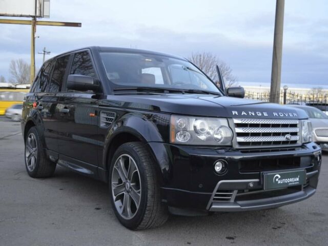 Чорний Ленд Ровер Range Rover Sport, об'ємом двигуна 4.2 л та пробігом 86 тис. км за 15500 $, фото 1 на Automoto.ua