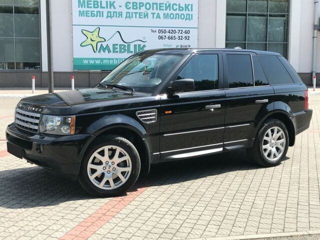 Чорний Ленд Ровер Range Rover Sport, об'ємом двигуна 3.6 л та пробігом 180 тис. км за 19800 $, фото 7 на Automoto.ua
