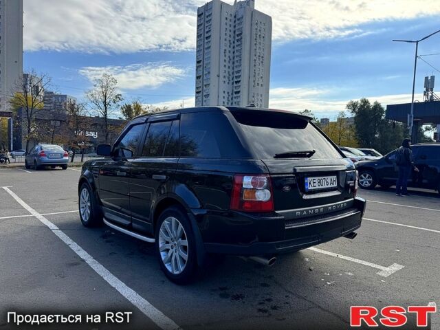 Чорний Ленд Ровер Range Rover Sport, об'ємом двигуна 4.2 л та пробігом 169 тис. км за 11200 $, фото 4 на Automoto.ua