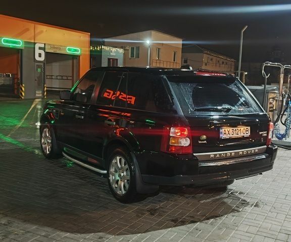 Черный Ленд Ровер Рендж Ровер Спорт, объемом двигателя 2.7 л и пробегом 193 тыс. км за 10000 $, фото 2 на Automoto.ua