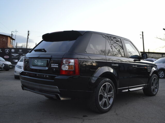 Чорний Ленд Ровер Range Rover Sport, об'ємом двигуна 4.2 л та пробігом 86 тис. км за 15500 $, фото 4 на Automoto.ua