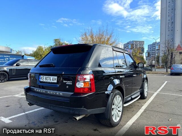 Чорний Ленд Ровер Range Rover Sport, об'ємом двигуна 4.2 л та пробігом 169 тис. км за 11200 $, фото 3 на Automoto.ua