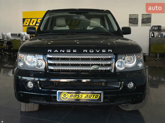 Черный Ленд Ровер Рендж Ровер Спорт, объемом двигателя 4.4 л и пробегом 235 тыс. км за 10300 $, фото 1 на Automoto.ua