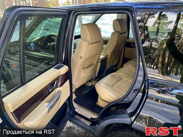 Чорний Ленд Ровер Range Rover Sport, об'ємом двигуна 44 л та пробігом 285 тис. км за 8950 $, фото 8 на Automoto.ua