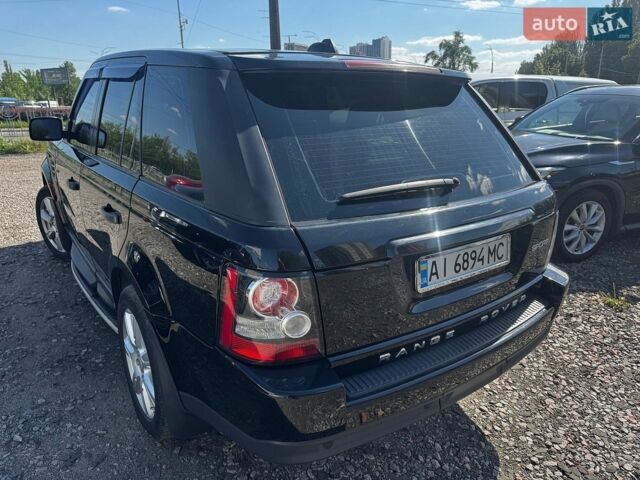 Чорний Ленд Ровер Range Rover Sport, об'ємом двигуна 3.6 л та пробігом 275 тис. км за 12900 $, фото 2 на Automoto.ua