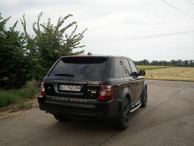 Чорний Ленд Ровер Range Rover Sport, об'ємом двигуна 3.6 л та пробігом 270 тис. км за 11200 $, фото 7 на Automoto.ua