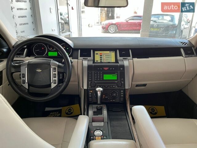 Чорний Ленд Ровер Range Rover Sport, об'ємом двигуна 4.39 л та пробігом 235 тис. км за 10000 $, фото 9 на Automoto.ua