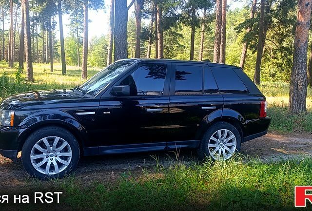 Чорний Ленд Ровер Range Rover Sport, об'ємом двигуна 3.6 л та пробігом 175 тис. км за 14200 $, фото 4 на Automoto.ua