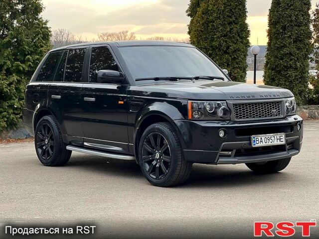 Чорний Ленд Ровер Range Rover Sport, об'ємом двигуна 4.2 л та пробігом 185 тис. км за 14500 $, фото 6 на Automoto.ua