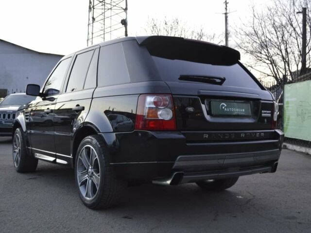 Чорний Ленд Ровер Range Rover Sport, об'ємом двигуна 4.2 л та пробігом 86 тис. км за 15500 $, фото 2 на Automoto.ua