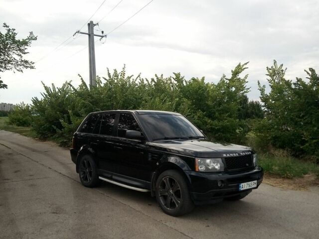 Чорний Ленд Ровер Range Rover Sport, об'ємом двигуна 3.6 л та пробігом 270 тис. км за 11200 $, фото 8 на Automoto.ua