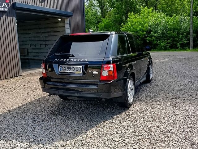 Чорний Ленд Ровер Range Rover Sport, об'ємом двигуна 3.6 л та пробігом 289 тис. км за 12500 $, фото 2 на Automoto.ua