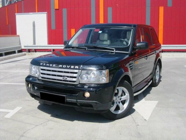 Чорний Ленд Ровер Range Rover Sport, об'ємом двигуна 4.2 л та пробігом 104 тис. км за 17900 $, фото 1 на Automoto.ua