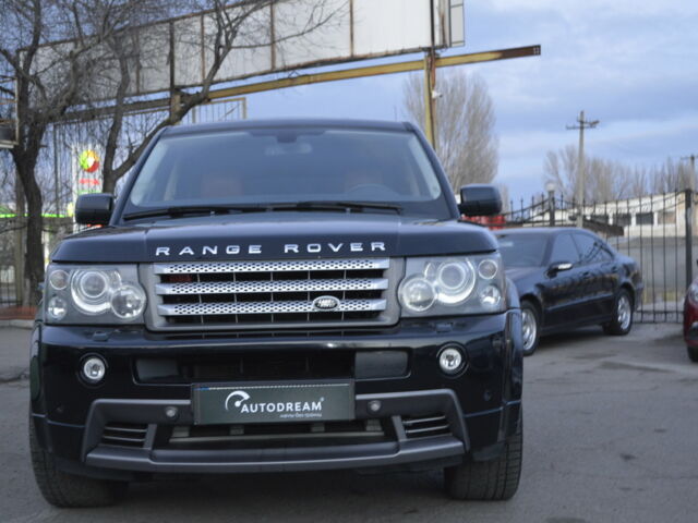 Чорний Ленд Ровер Range Rover Sport, об'ємом двигуна 4.2 л та пробігом 86 тис. км за 15500 $, фото 8 на Automoto.ua