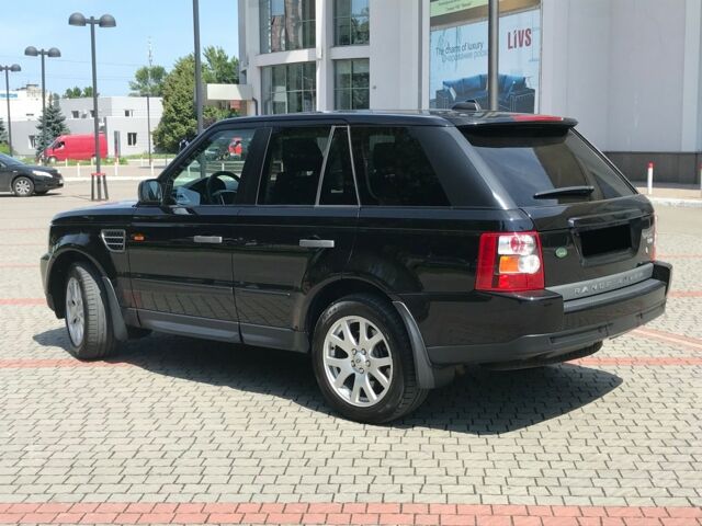 Чорний Ленд Ровер Range Rover Sport, об'ємом двигуна 3.6 л та пробігом 180 тис. км за 19800 $, фото 4 на Automoto.ua