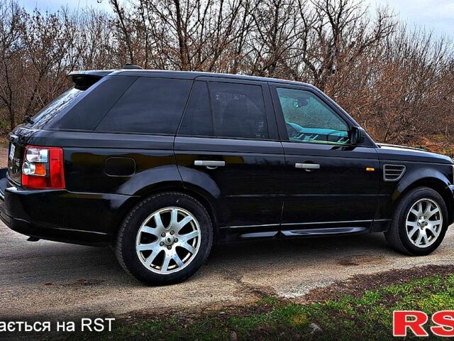 Чорний Ленд Ровер Range Rover Sport, об'ємом двигуна 4.4 л та пробігом 283 тис. км за 8500 $, фото 4 на Automoto.ua