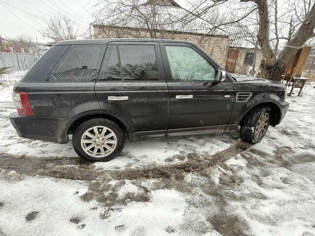 Чорний Ленд Ровер Range Rover Sport, об'ємом двигуна 2.7 л та пробігом 163 тис. км за 5500 $, фото 3 на Automoto.ua