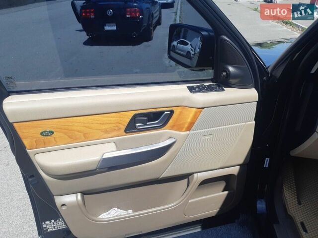 Чорний Ленд Ровер Range Rover Sport, об'ємом двигуна 2.7 л та пробігом 293 тис. км за 11000 $, фото 14 на Automoto.ua