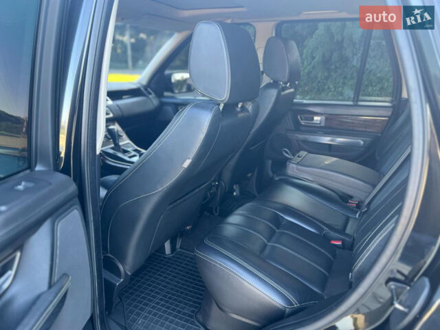 Чорний Ленд Ровер Range Rover Sport, об'ємом двигуна 5 л та пробігом 196 тис. км за 20500 $, фото 15 на Automoto.ua