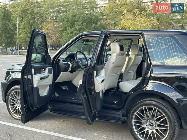 Ленд Ровер Рендж Ровер Спорт 2009 в Киеве на Automoto.ua Черный Ленд Ровер Рендж Ровер Спорт, объемом двигателя 5 л и пробегом 225 тыс. км за 15000 $, фото 21 на Automoto.ua