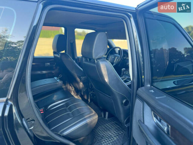 Чорний Ленд Ровер Range Rover Sport, об'ємом двигуна 5 л та пробігом 196 тис. км за 20500 $, фото 14 на Automoto.ua
